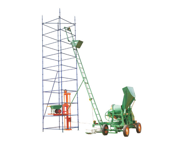 Concrete Mixer Machine With Lift