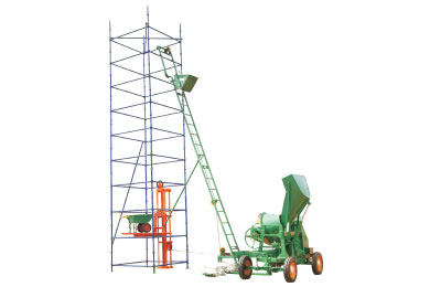 Concrete Mixer Machine With Lift